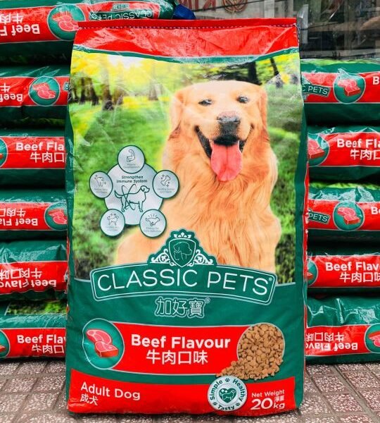 Hạt Classic Pets Cho Chó Trưởng Thành - Vị Bò
