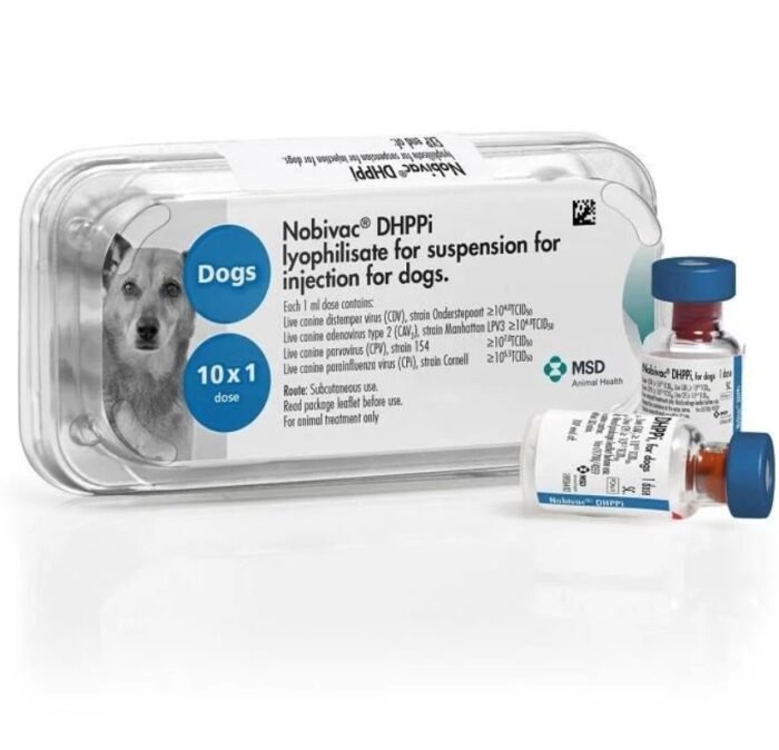5 benh cho nobivac Vaccine 5 Bệnh Chó Novibac DHPPi (Mỹ) - Ảnh 1