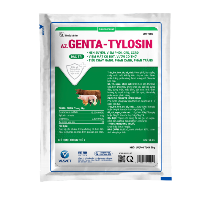 GENTA-TYLOSIN AZ. Genta-Tylosin - Ảnh 1